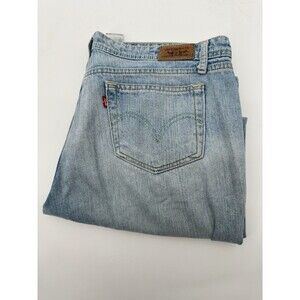 Levis Women's Jeans‎ 15M* 518 Super Low Bootcut  Faded Cotton Western